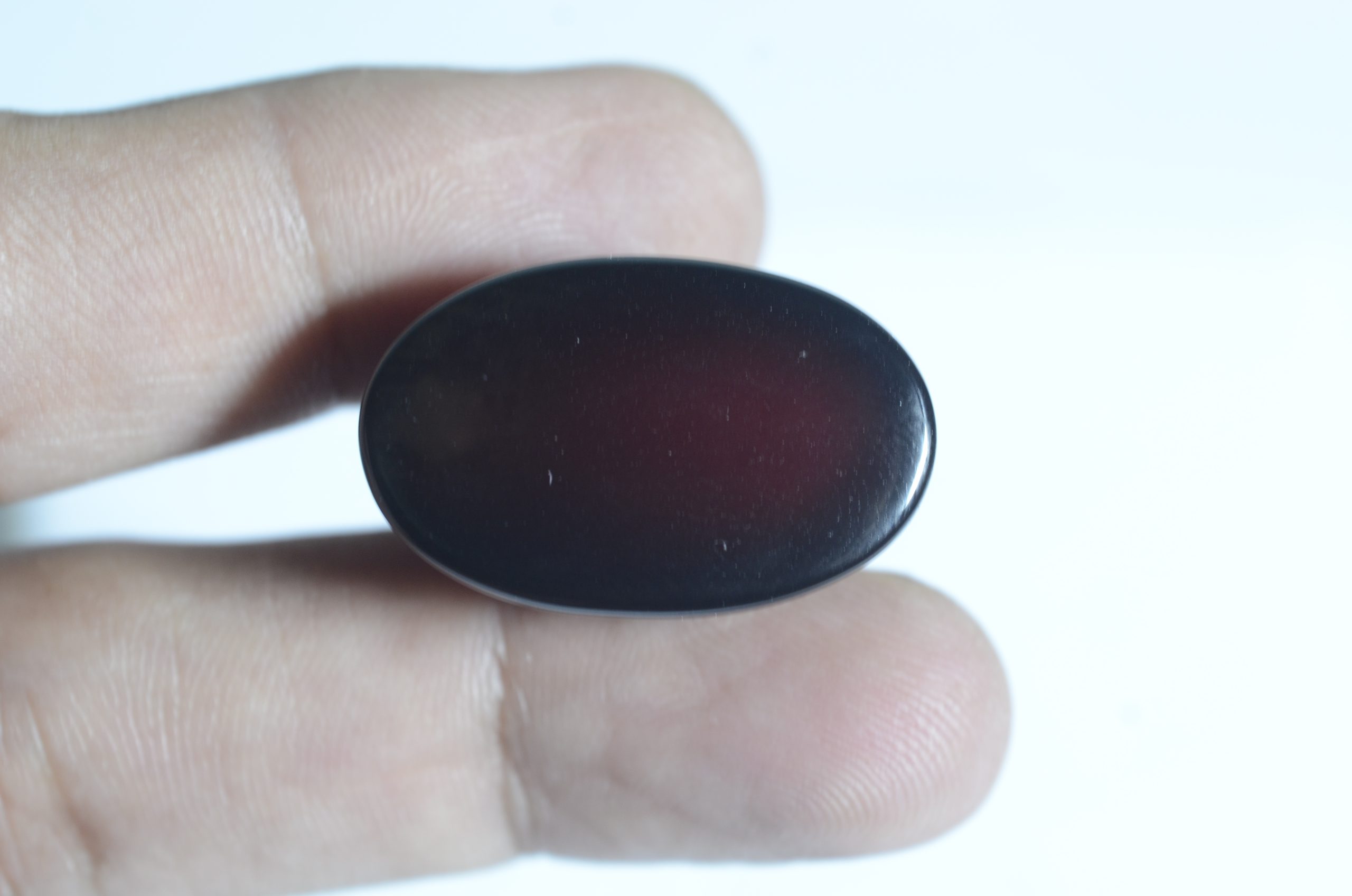NATURAL BLACK KHURASANI AGATE (خراصانی عقیق) 42.30 ct